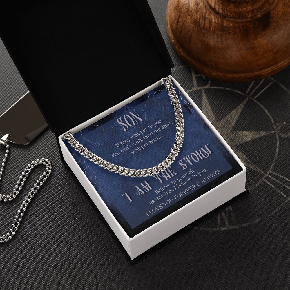 Son - Believe In Yourself - Cuban Link Chain