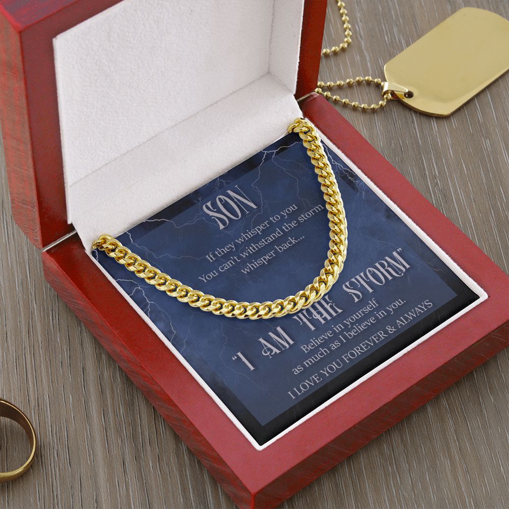 Son - Believe In Yourself - Cuban Link Chain