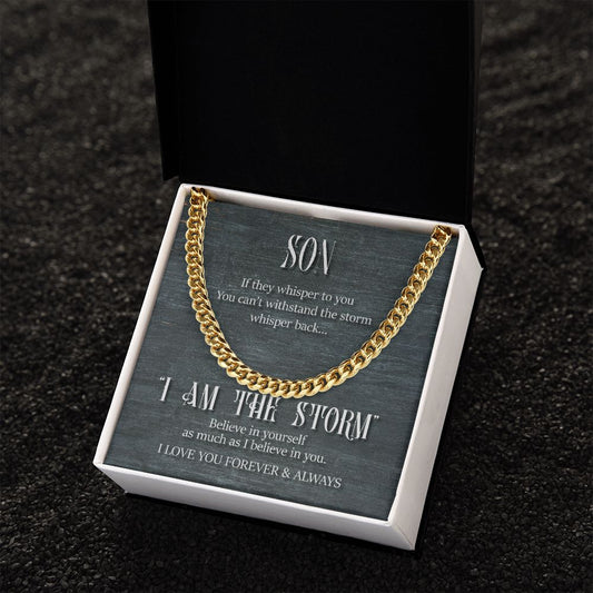 Son - Believe In Yourself - Cuban Link Chain