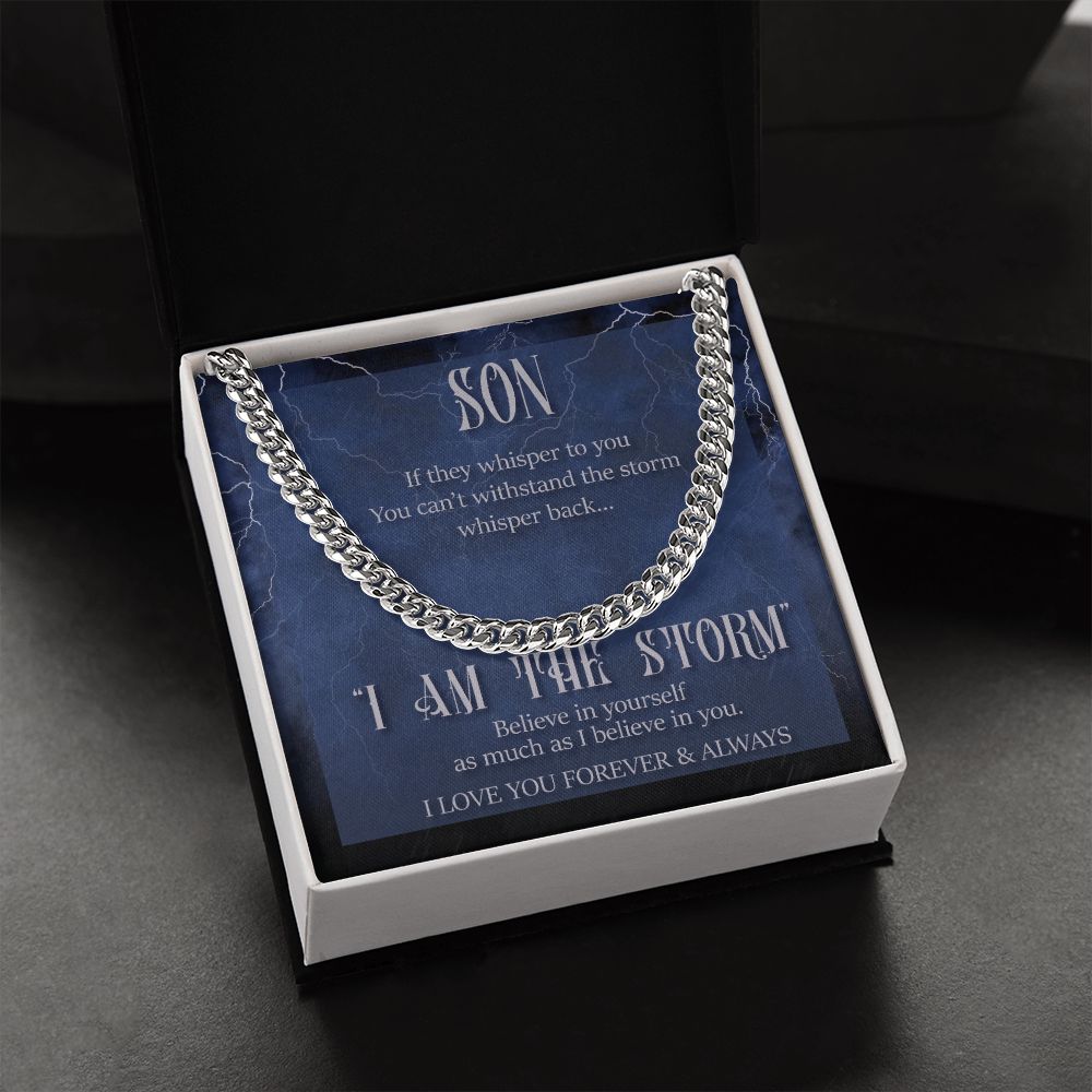 Son - Believe In Yourself - Cuban Link Chain
