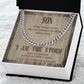 Son - Believe In Yourself - Cuban Link Chain