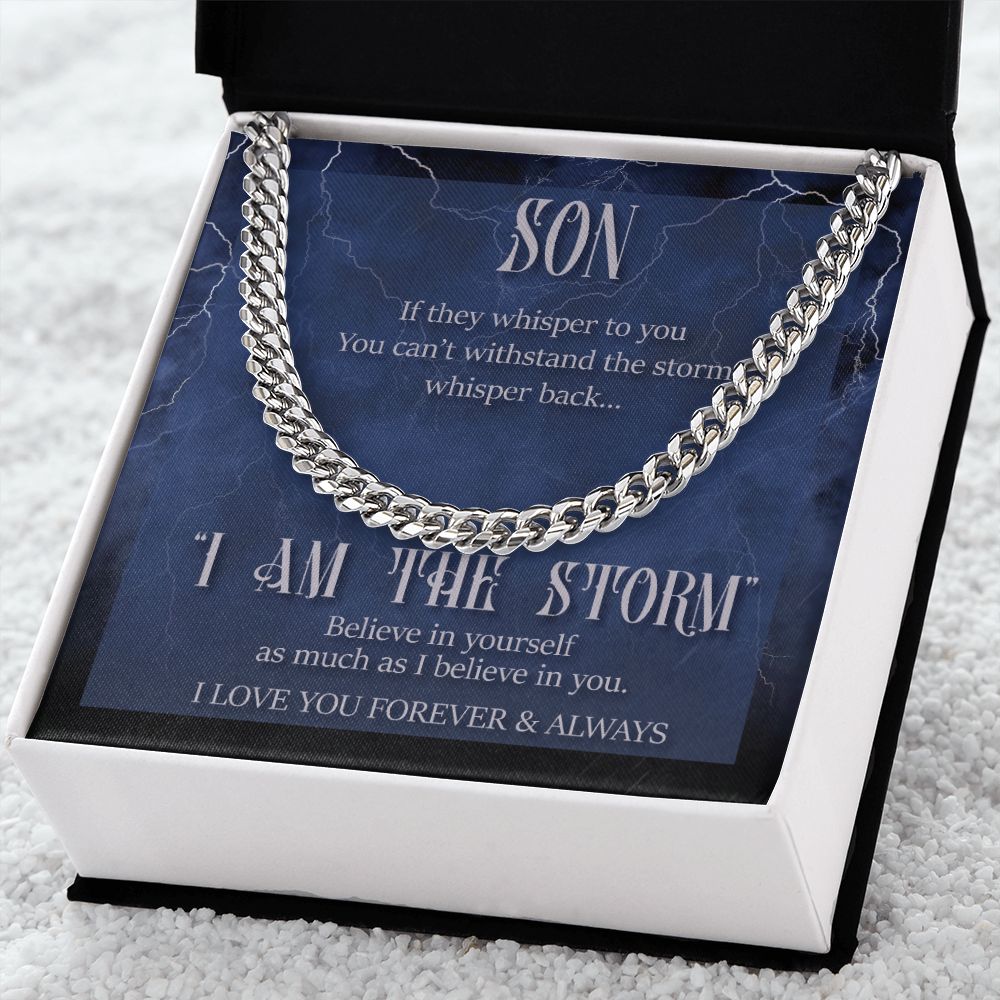 Son - Believe In Yourself - Cuban Link Chain